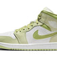 Jordan 1 Mid Olive Aura Lawn (Women's)