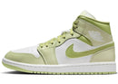 Jordan 1 Mid Olive Aura Lawn (Women's)