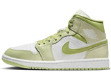Jordan 1 Mid Olive Aura Lawn (Women's)