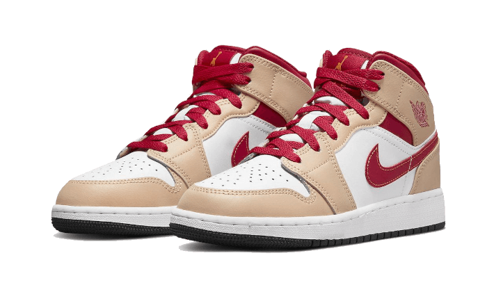 Air Jordan 1 Mid Onyx Curry (554725-201) - 36 EU - 4Y US - Black | SOSUKICKS