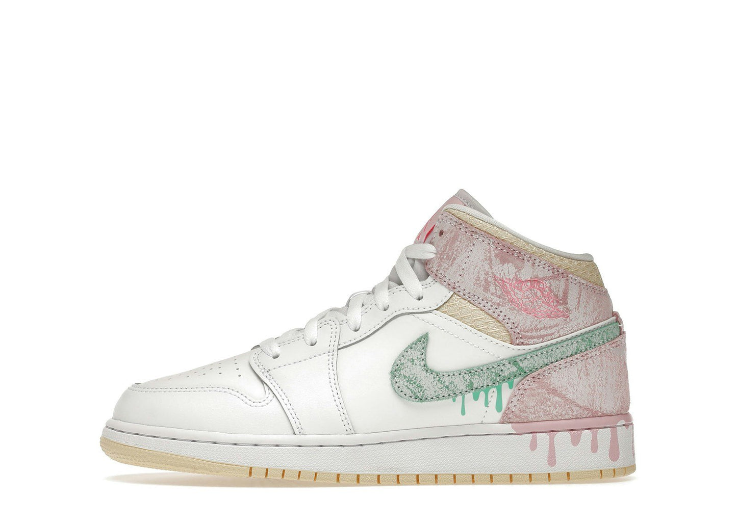 Jordan 1 Mid Paint Drip (GS)
