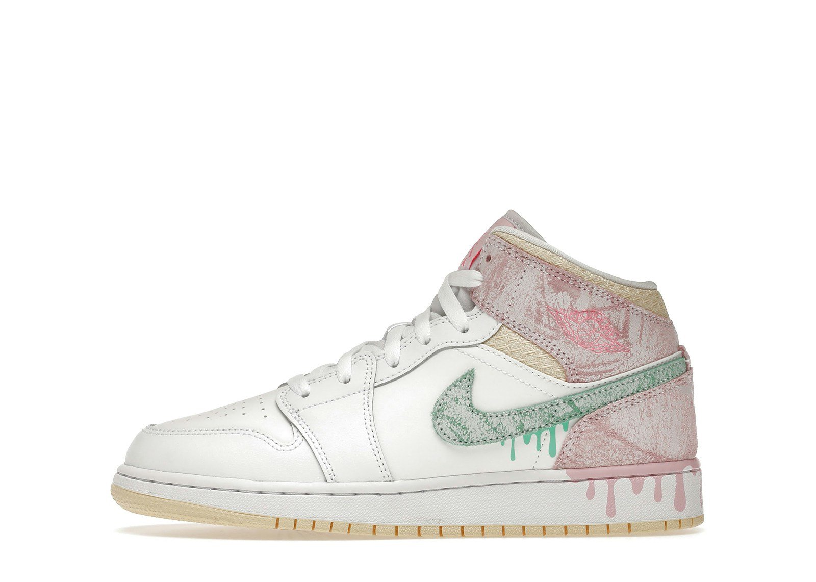 Jordan 1 Mid Paint Drip (GS)