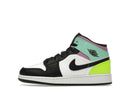 Jordan 1 Mid Pastel Black Toe (GS)