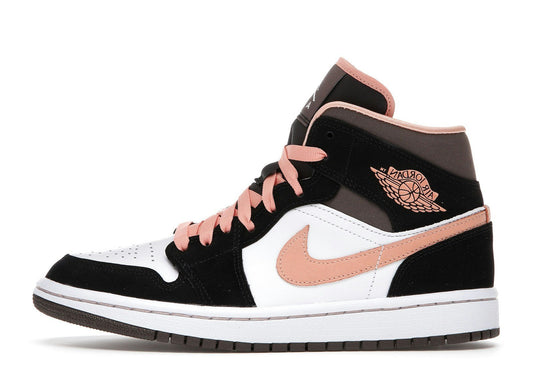 Jordan 1 Mid Peach Mocha (Women's)