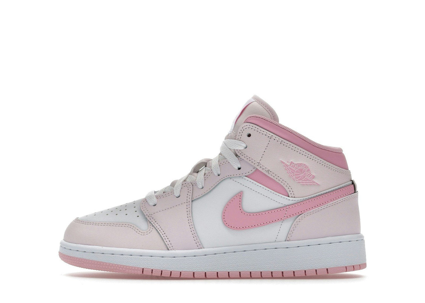Jordan 1 Mid Pearl Pink White (GS)