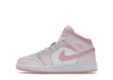 Jordan 1 Mid Pearl Pink White (GS)