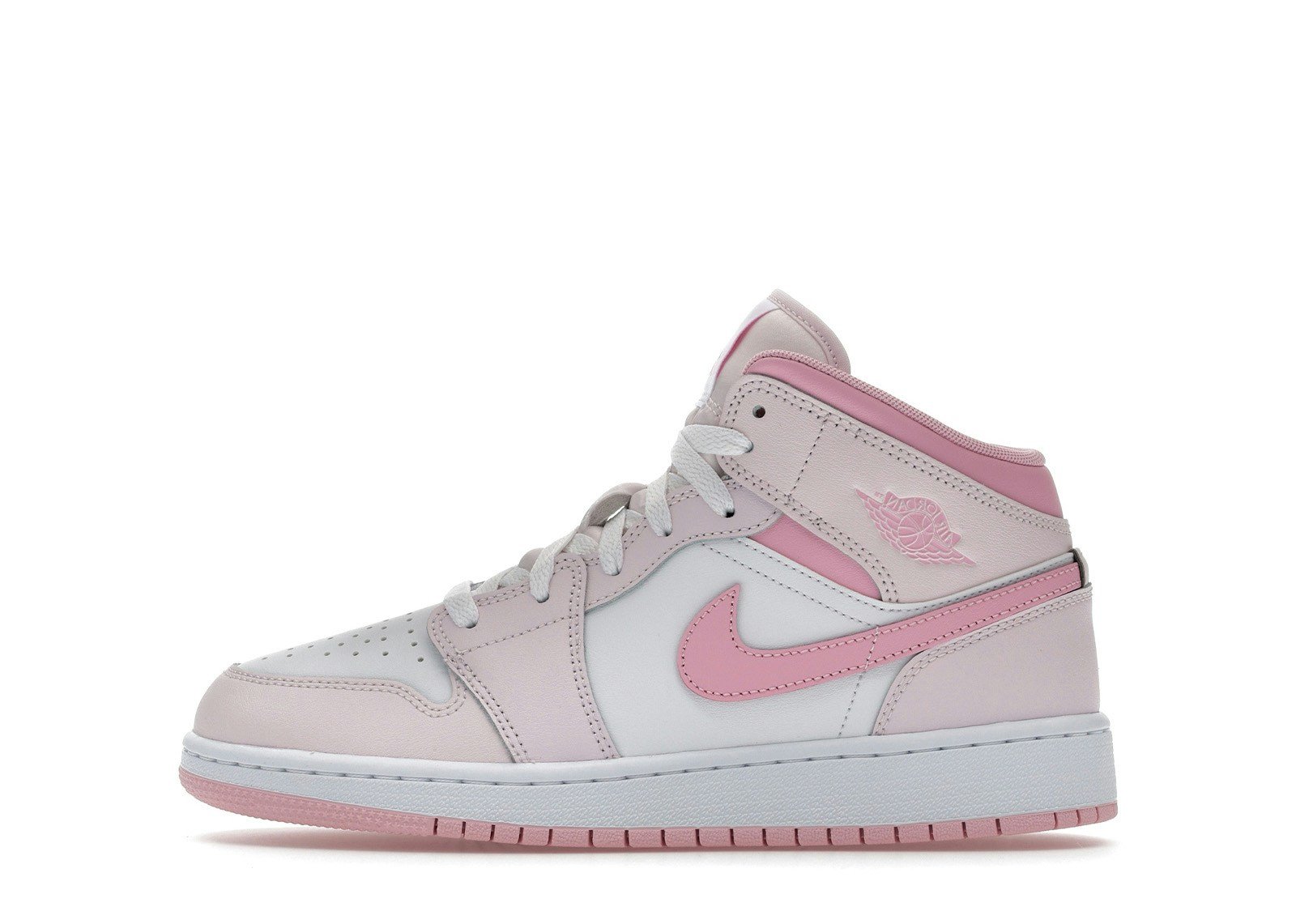 Jordan 1 Mid Pearl Pink White (GS)