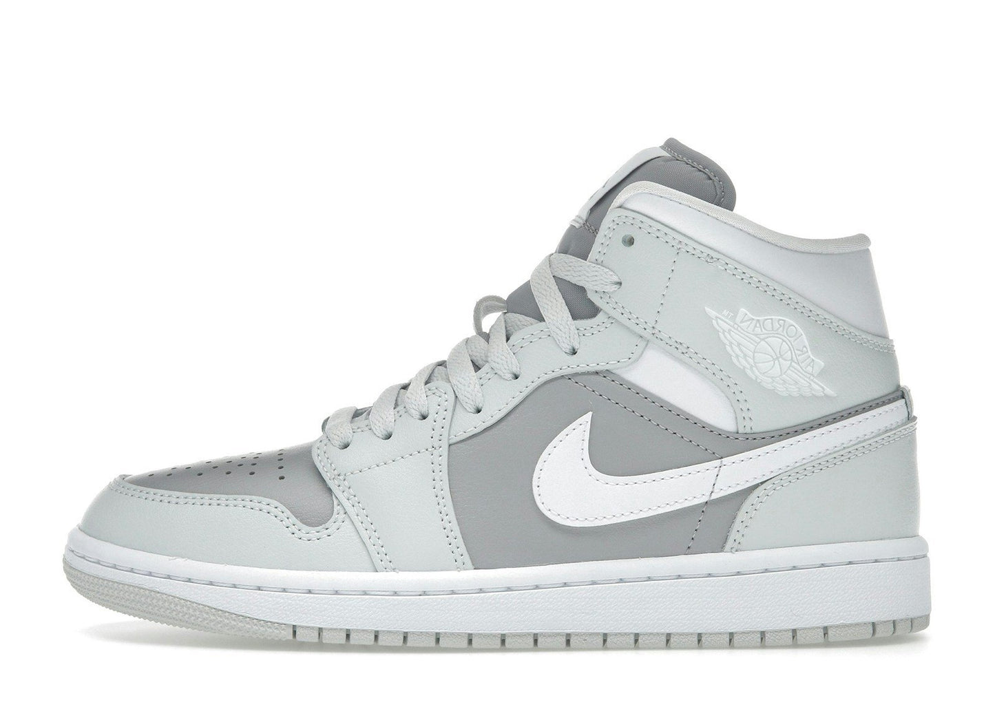 Jordan 1 Mid Photon Dust Atmosphere Grey (Women's)