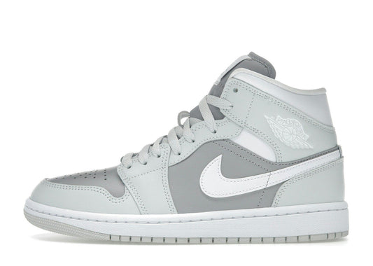 Jordan 1 Mid Photon Dust Atmosphere Grey (Women's)