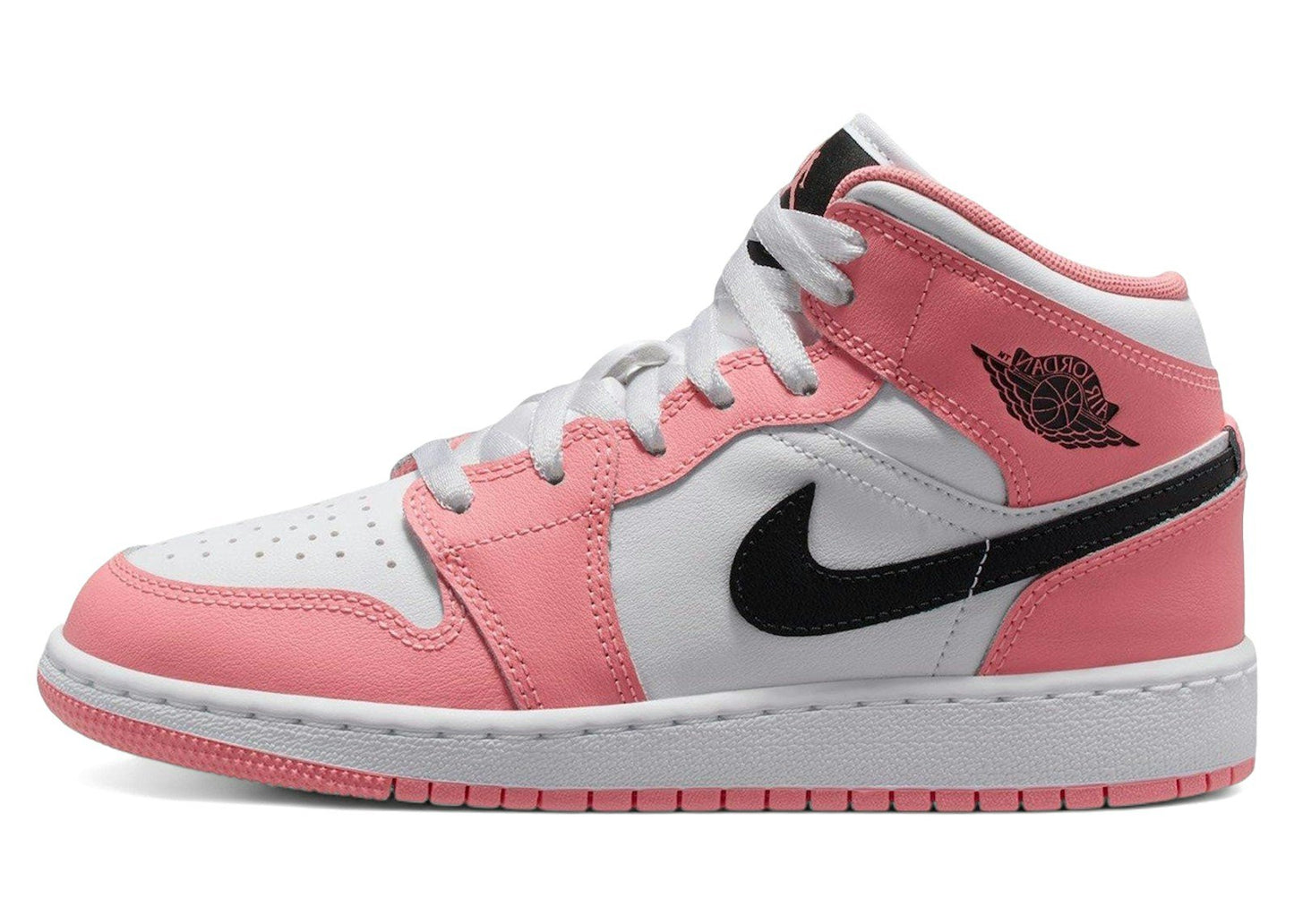 Jordan 1 Mid Pink Gaze (GS)