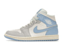Jordan 1 Mid Psychic Blue Sail Coconut Milk (Women's)