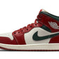 Jordan 1 Mid Redstone Midnight Green