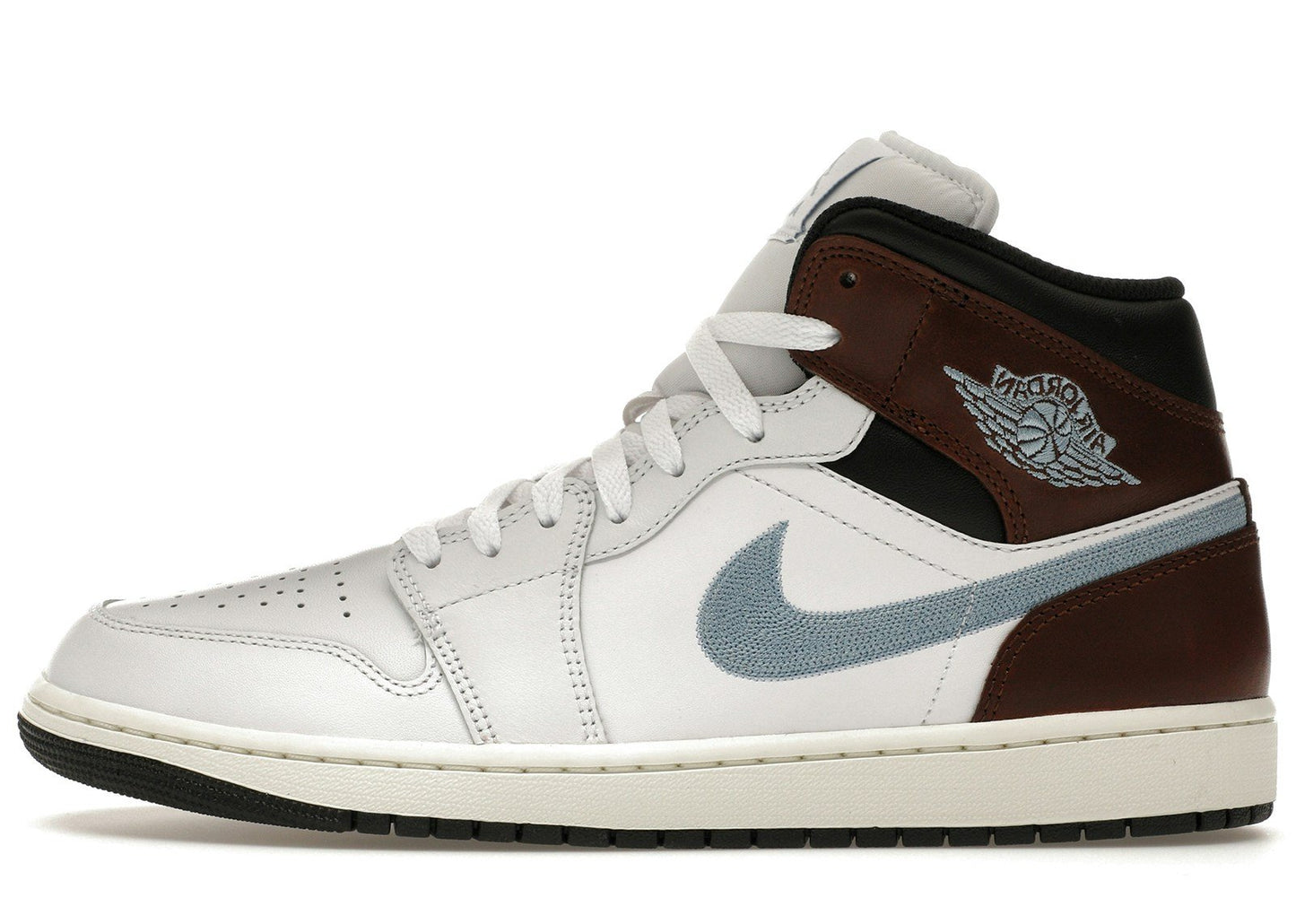 Jordan 1 Mid SE Brown Blue Grey