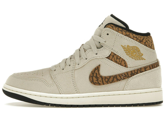 Jordan 1 Mid SE Brown Elephant