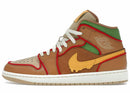 Jordan 1 Mid SE Cheeseburger