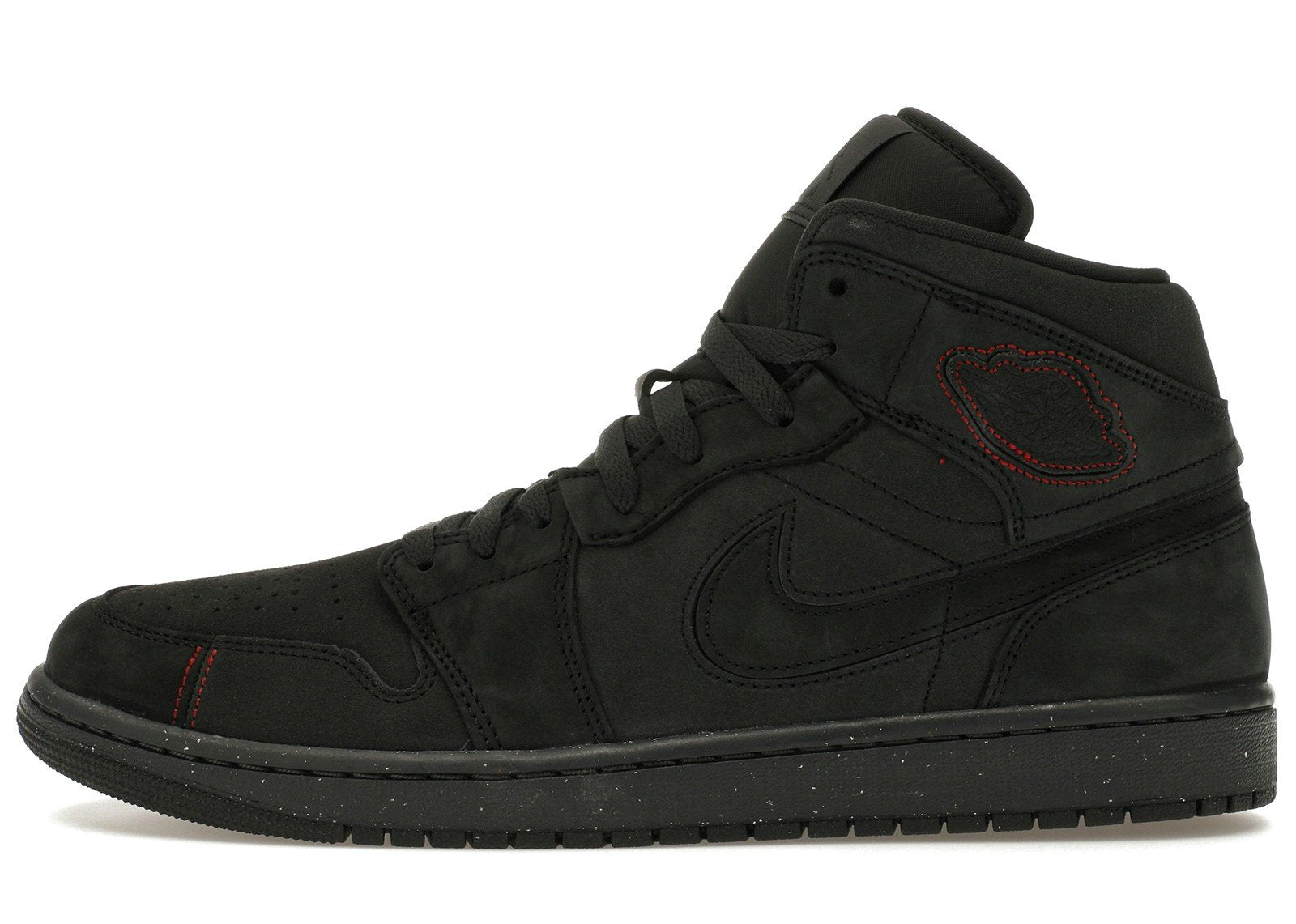 Jordan 1 Mid SE Craft Dark Smoke Red