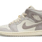 Jordan 1 Mid SE Light Iron Ore Enigma Stone (Women's)