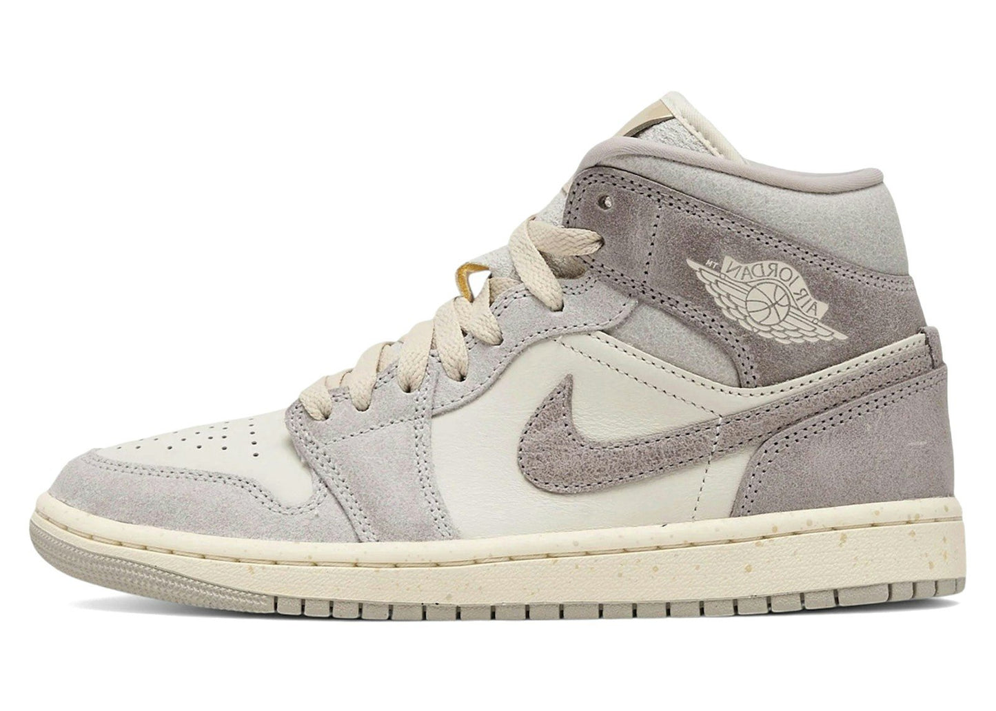 Jordan 1 Mid SE Light Iron Ore Enigma Stone (Women's)