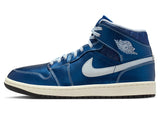 Jordan 1 Mid SE Metallic Blue Quilted (Women's)