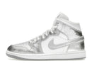 Jordan 1 Mid SE Metallic Silver (Women's)