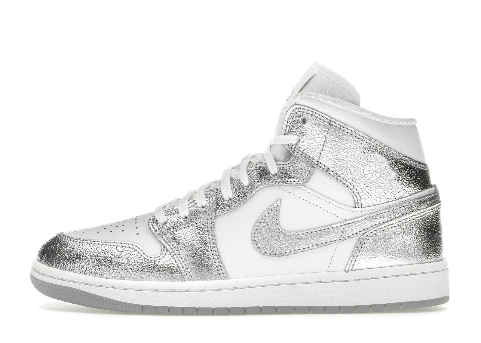 Jordan 1 Mid SE Metallic Silver (Women's)