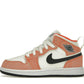Jordan 1 Mid SE Orange Suede (PS)