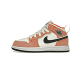Jordan 1 Mid SE Orange Suede (PS)