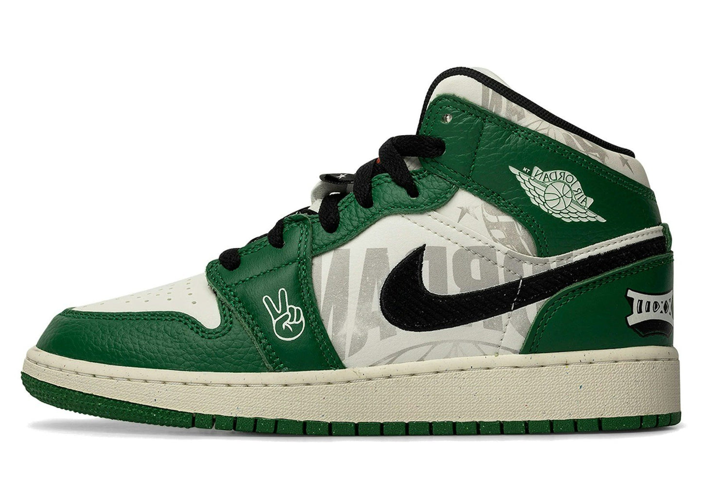 Jordan 1 Mid SE Overbranded (GS)