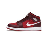 Jordan 1 Mid SE Red Quilt (GS)