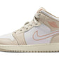 Jordan 1 Mid SE Sand Drift White Madder Root (GS)