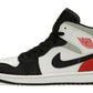 Jordan 1 Mid SE Red Black Toe
