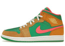 Jordan 1 Mid SE Wheat Watermelon