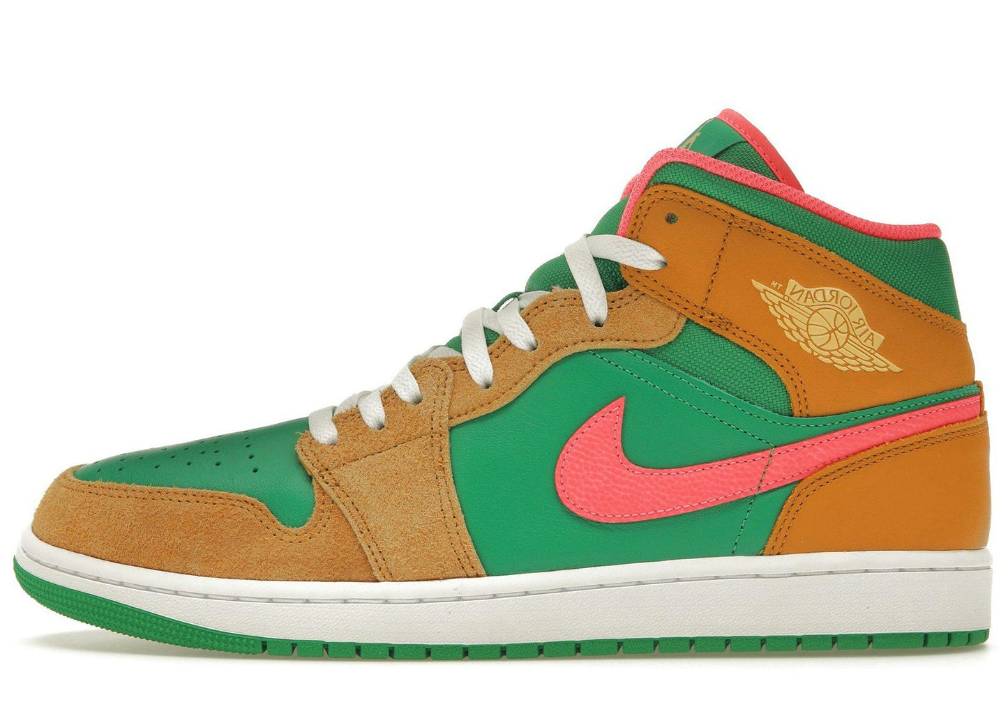 Jordan 1 Mid SE Wheat Watermelon