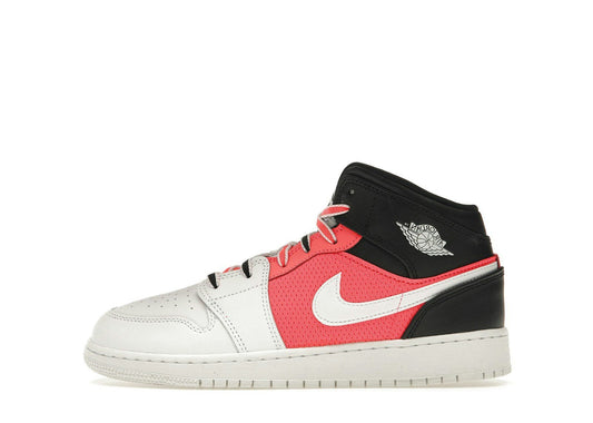 Jordan 1 Mid SE White Black Infrared (GS)