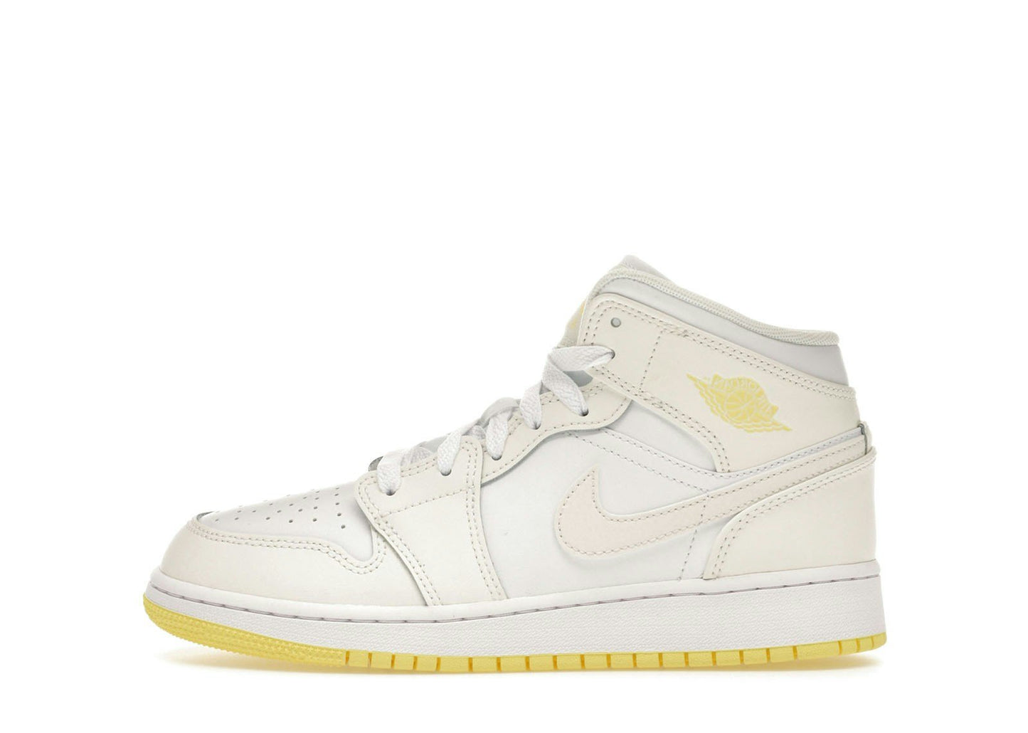 Jordan 1 Mid Sail Light Laser Orange (GS)