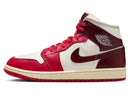 Jordan 1 Mid Sail Mystic Hibiscus (Women's)