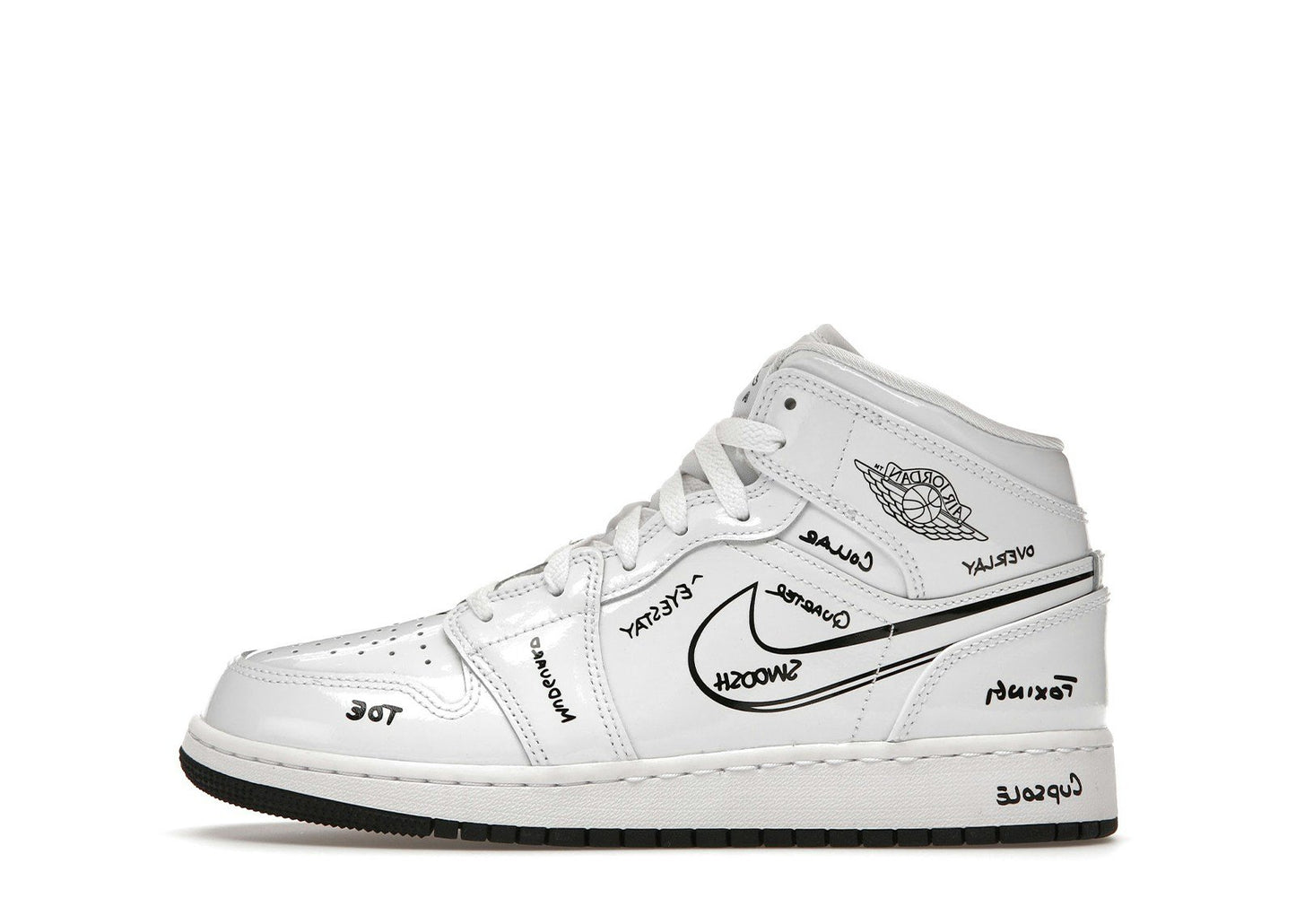 Jordan 1 Mid Schematic (GS)