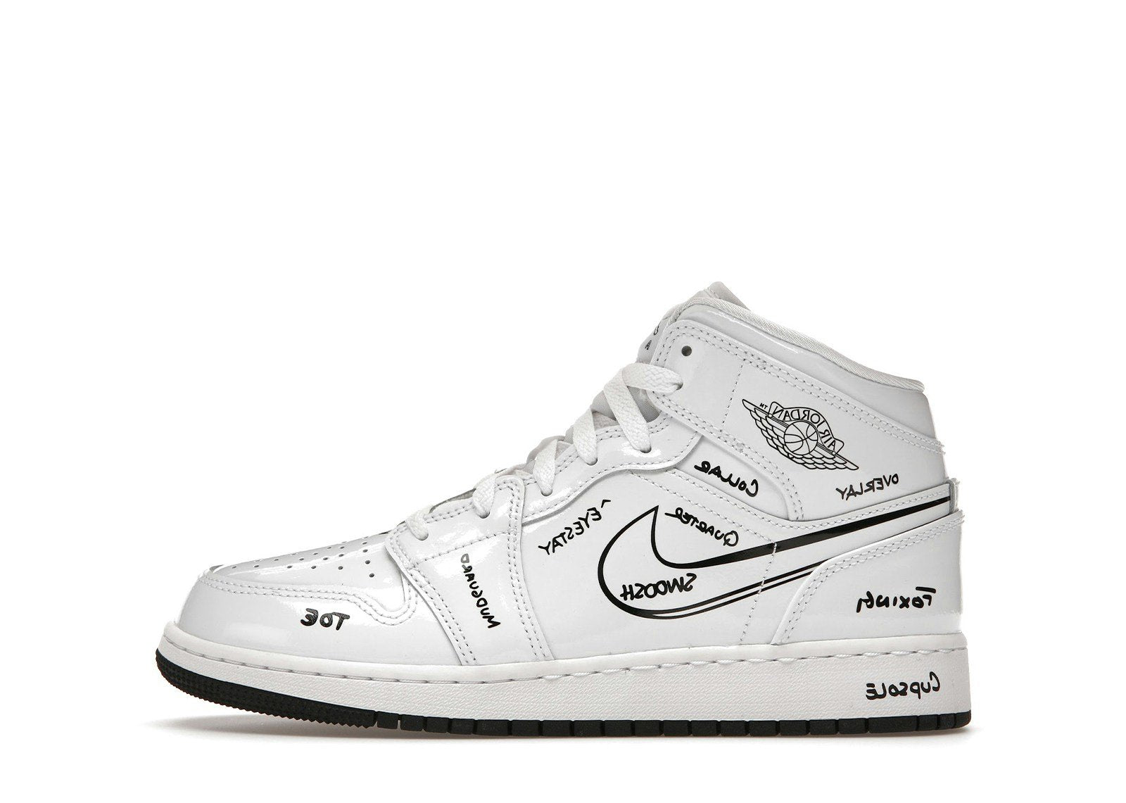 Jordan 1 Mid Schematic (GS)