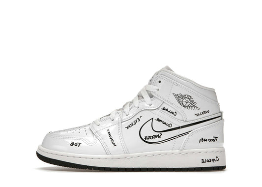 Jordan 1 Mid Schematic (GS)