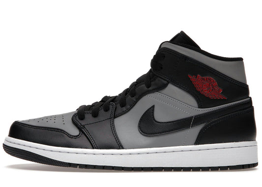 Jordan 1 Mid Shadow Red