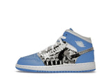 Jordan 1 Mid Sneaker School Game Winner (GS)