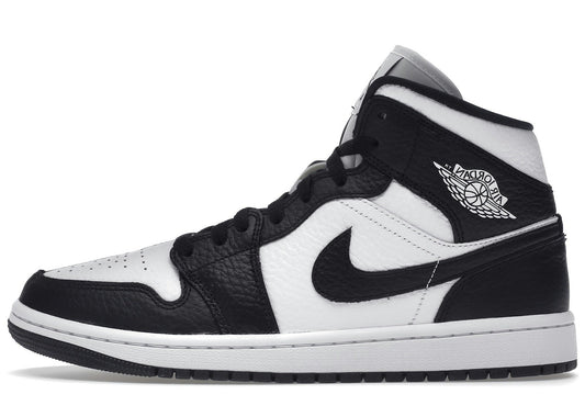 Jordan 1 Mid Split Black White (Women's)