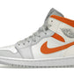 Jordan 1 Mid Starfish Pure Platinum