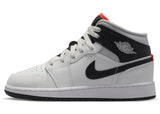 Jordan 1 Mid Summit White Infrared Black (GS)