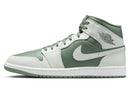 Jordan 1 Mid Summit White Vintage Lichen
