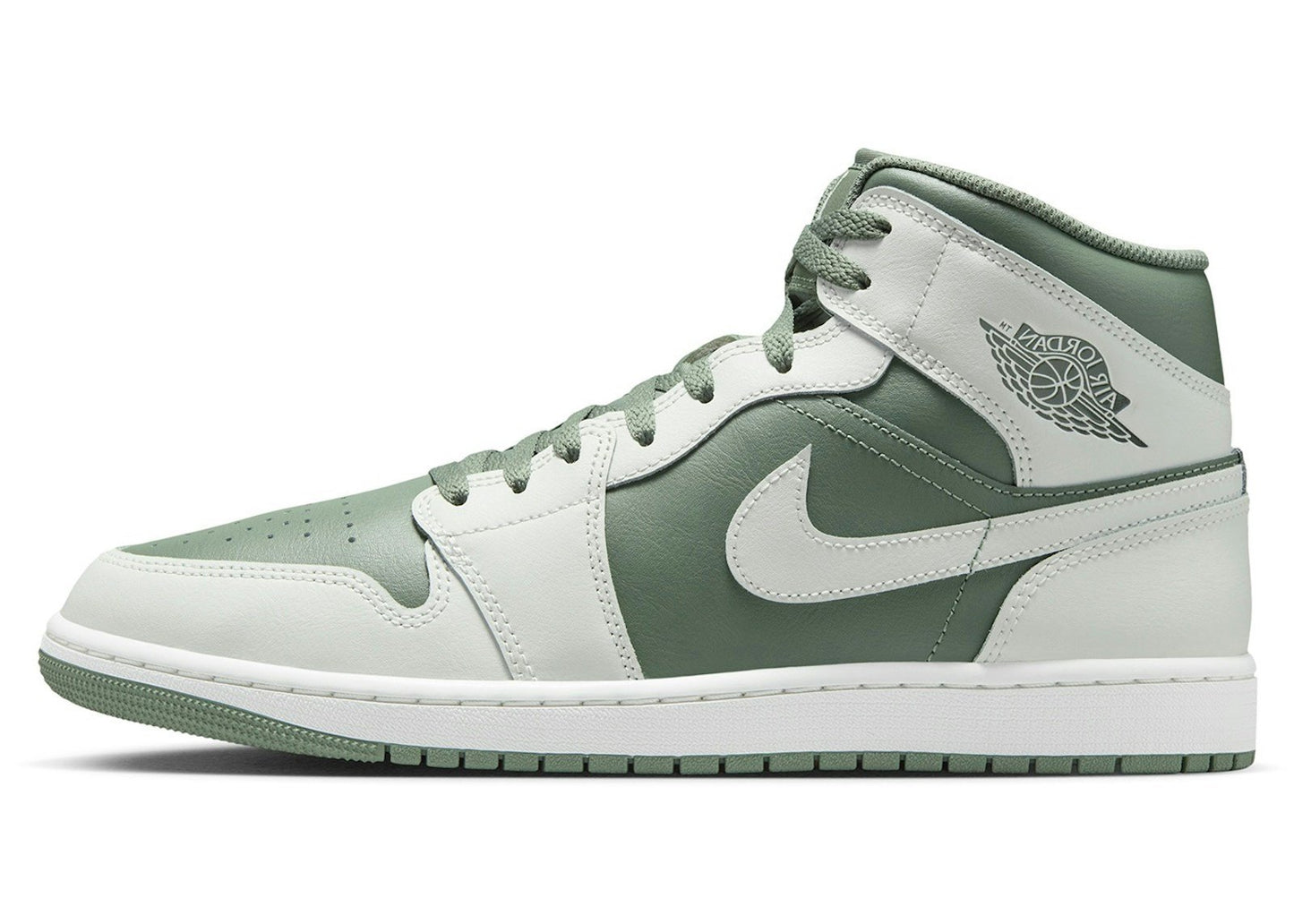 Jordan 1 Mid Summit White Vintage Lichen