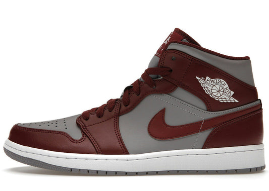 Jordan 1 Mid Cherrywood Red