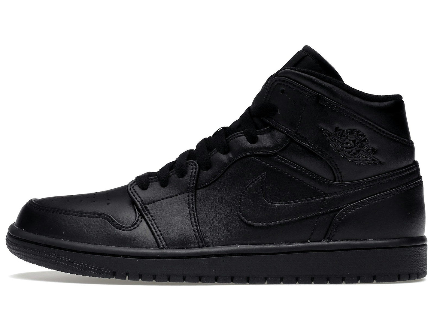 Jordan 1 Mid Triple Black