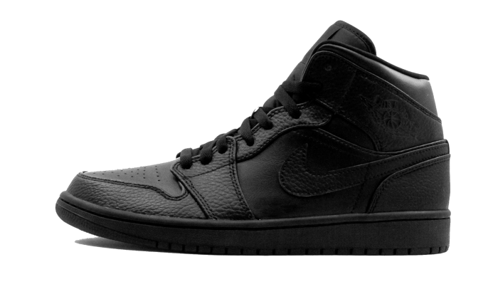 Air Jordan 1 Mid Triple Black (554725-091) - EU 36–46 - Black | SOSUKICKS