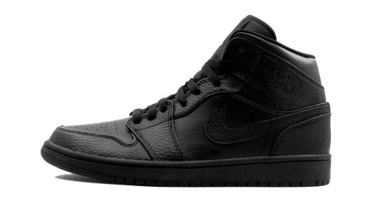 Air Jordan 1 Mid Triple Black (554725-091) - EU 36–46 - Black | SOSUKICKS